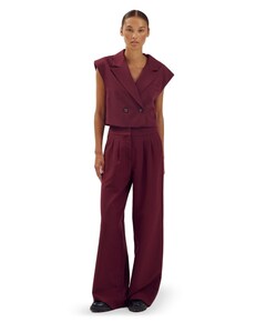 SADIE-PA dames broek bordeaux