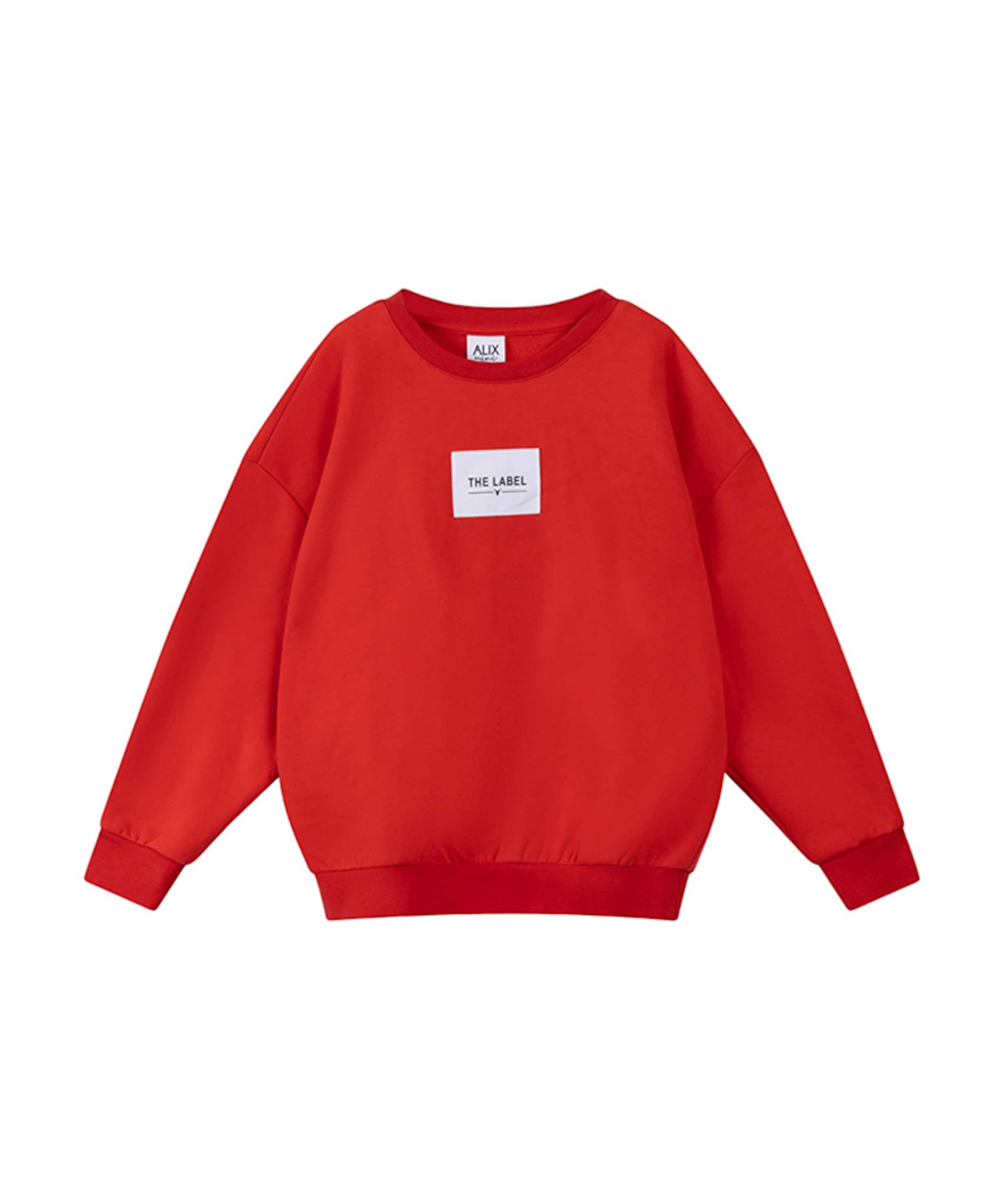 Uniseks sweater  rood