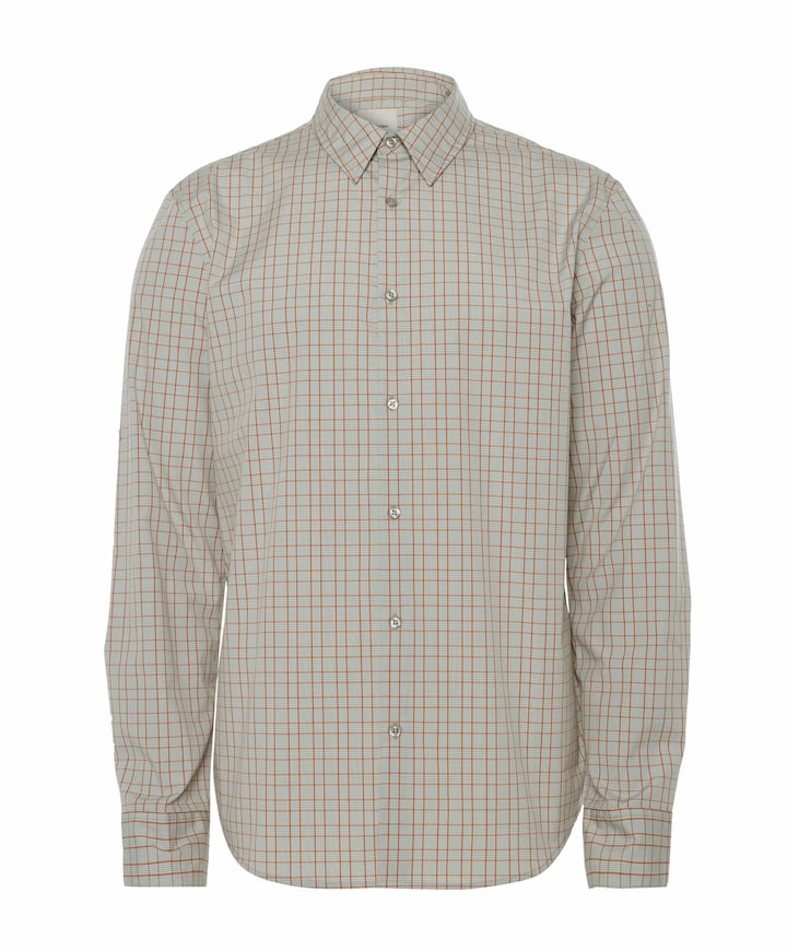 Overhemd lange mouw groen