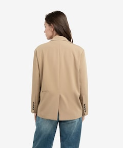 Dames blazer beige