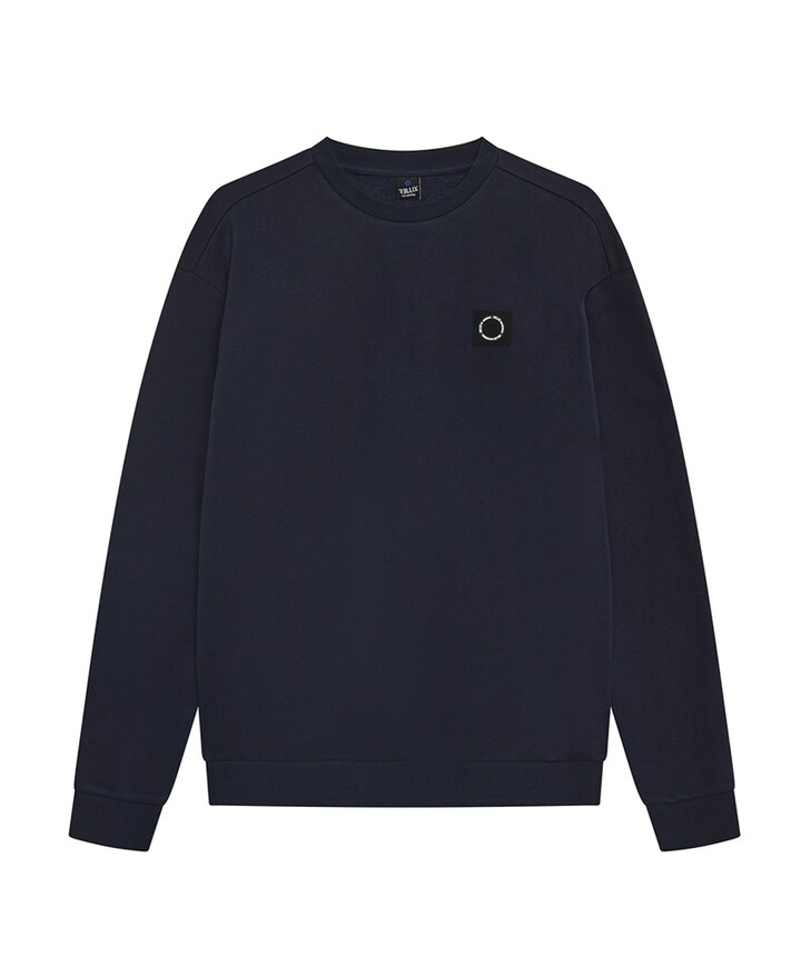 Jongens sweater blauw