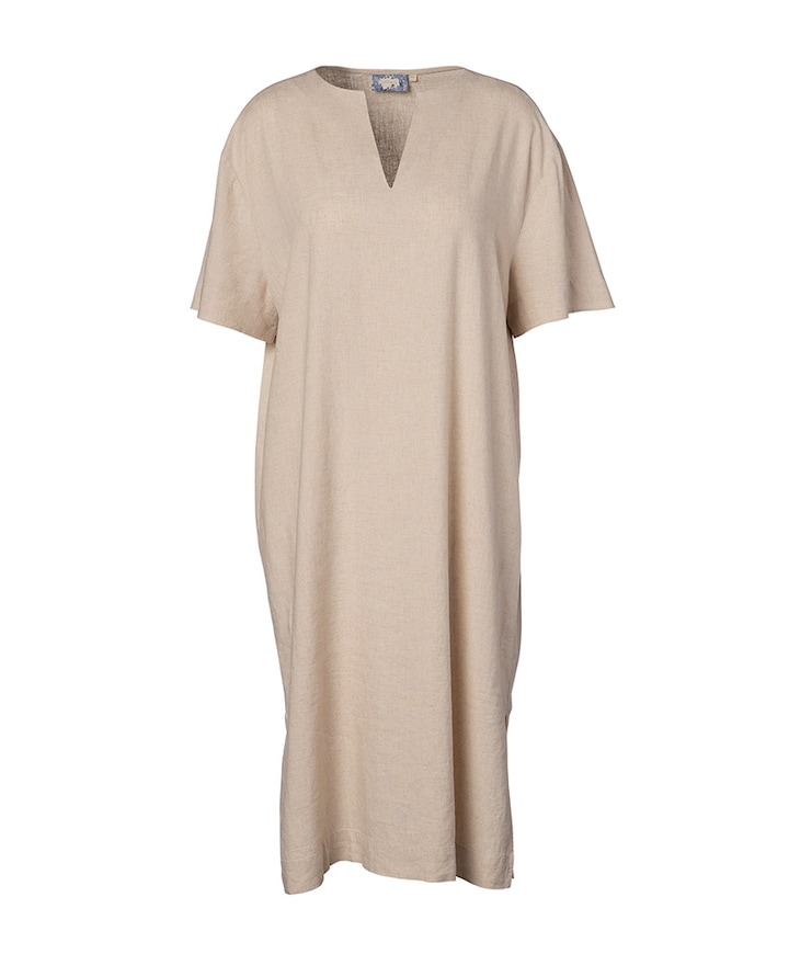 Dames nachthemd beige