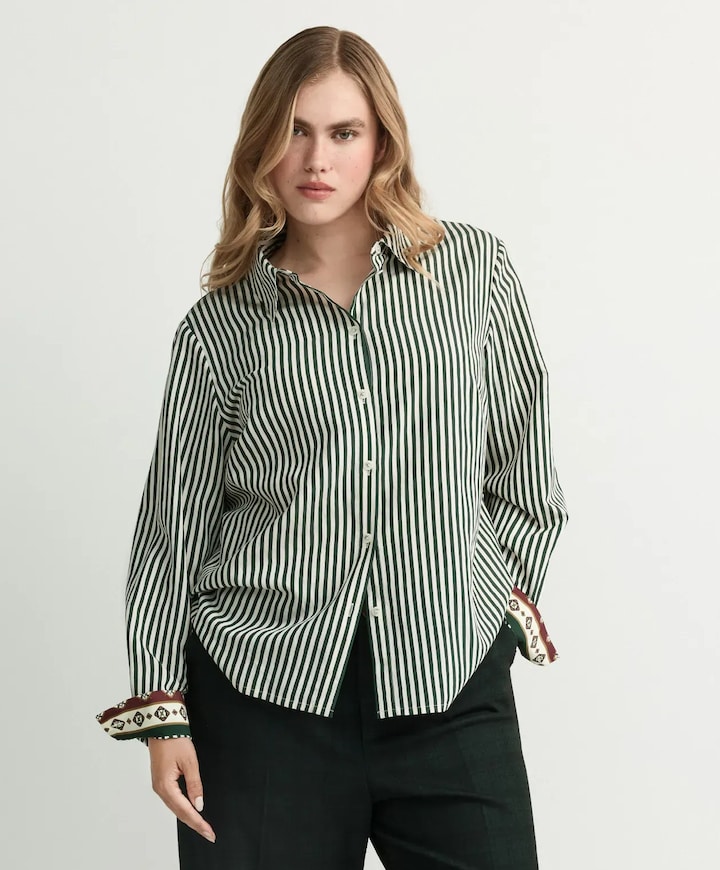 Dames blouse groen