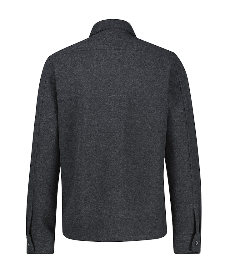 Heren overshirt blauw