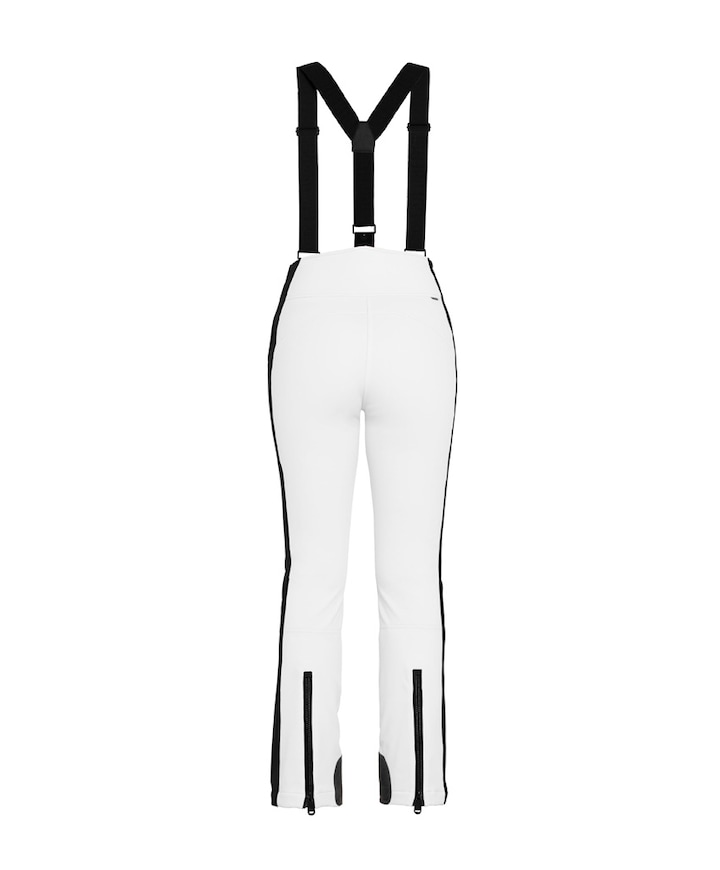High end ski pants dames skibroek wit