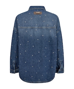 Blouse blauw