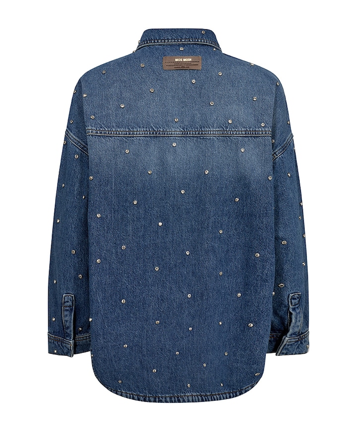 Blouse blauw