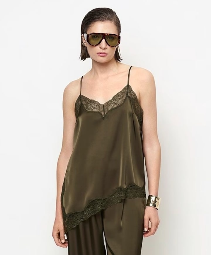 Dames top groen