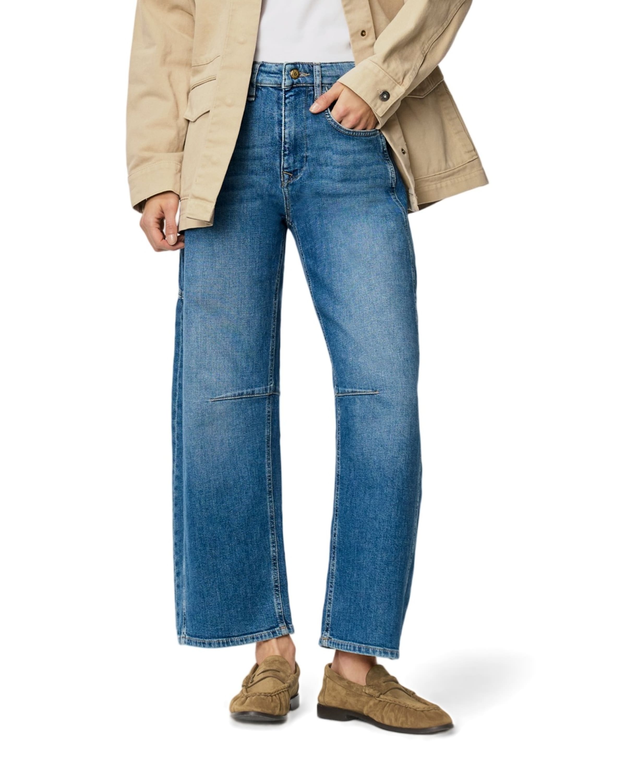 OHIO dames jeans blauw