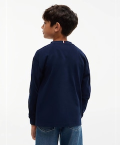 Jongens longsleeve blauw