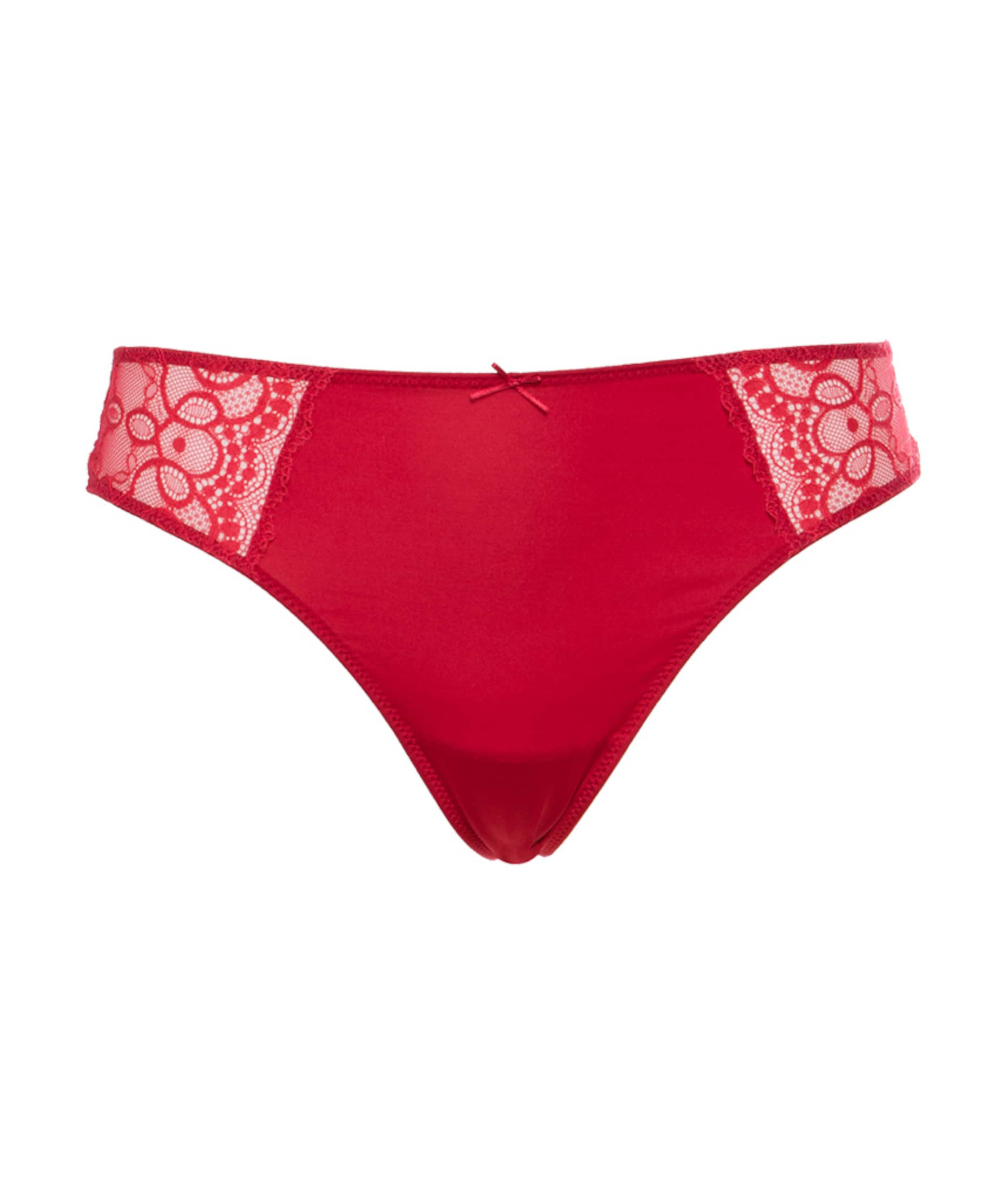 Dames string rood