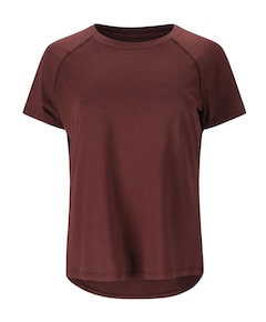 Dames t-shirt bordeaux