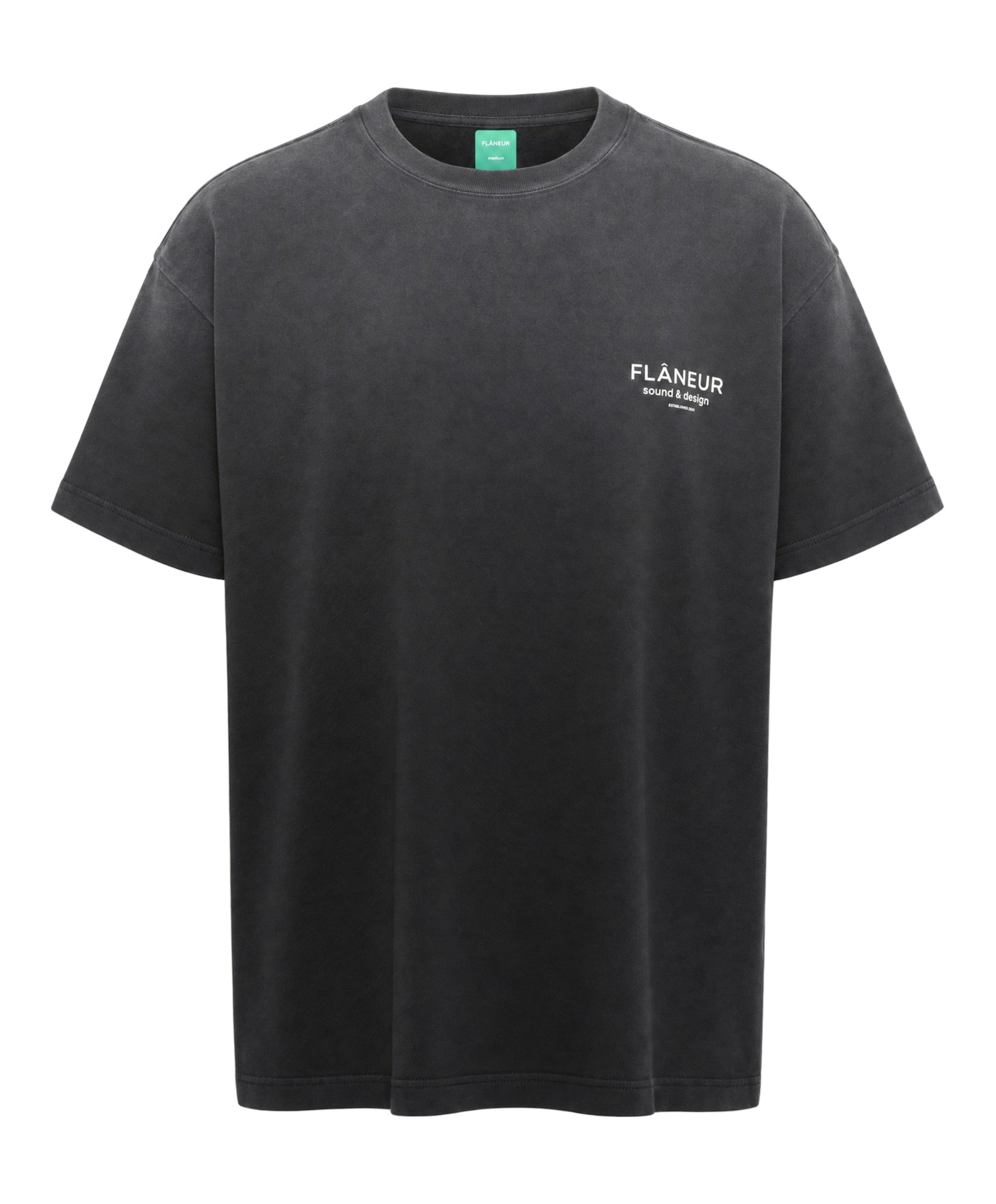 Heren T-shirt zwart