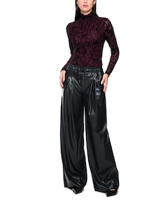 Dames longsleeve bordeaux