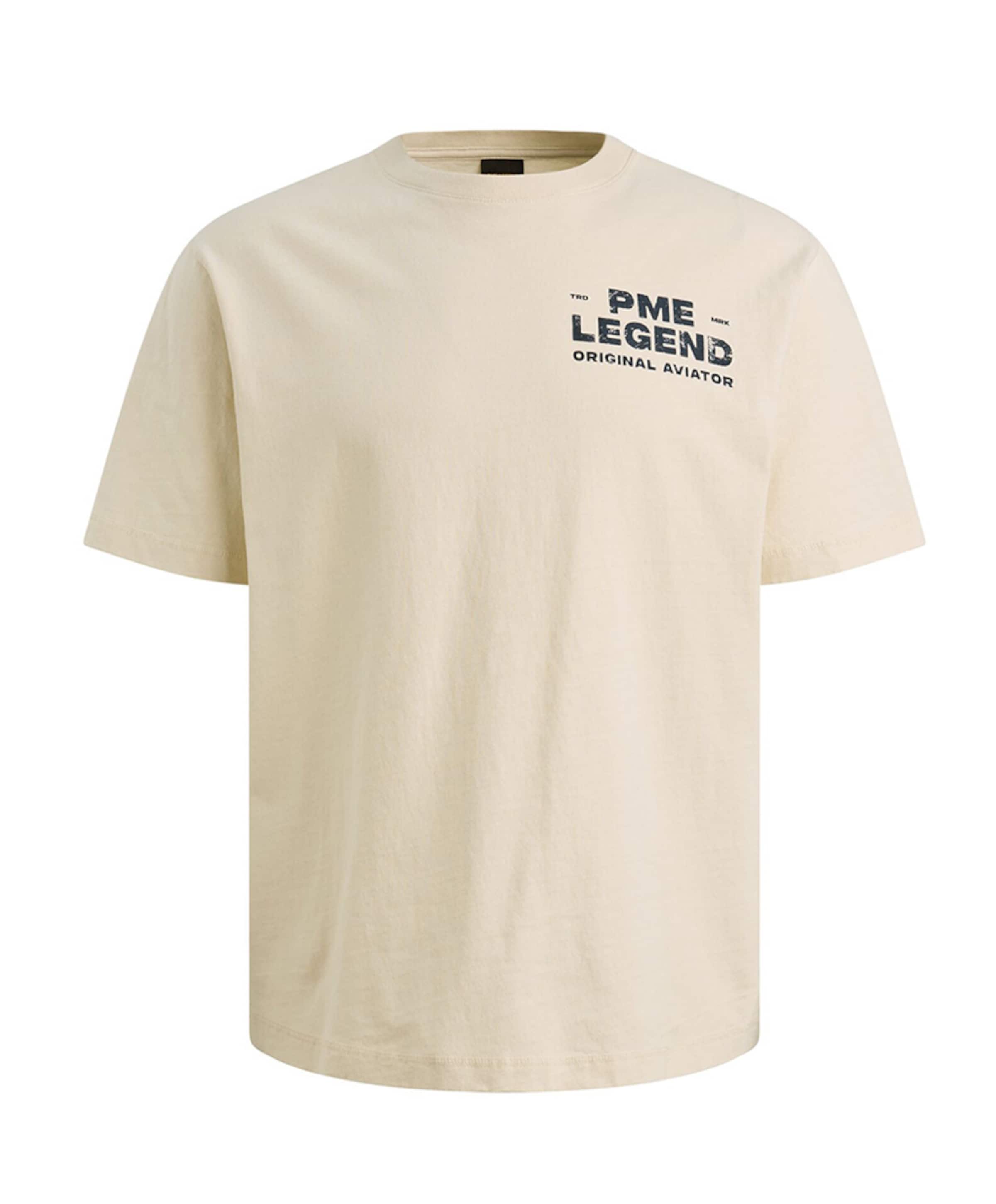 Heren T-shirt ecru