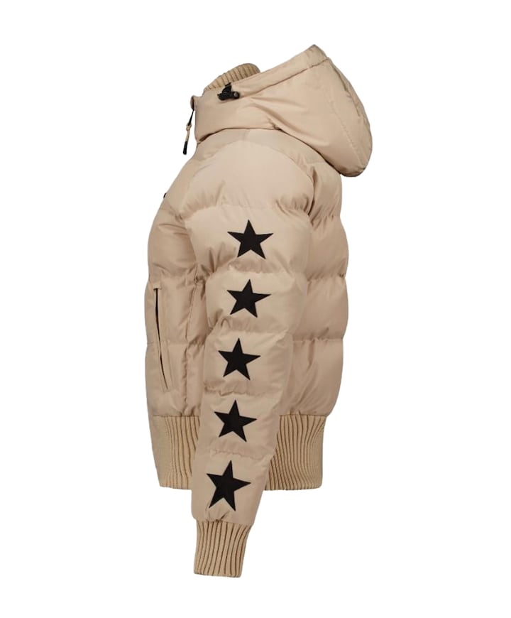 Dames ski-jas beige
