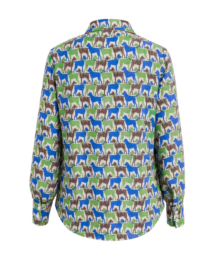 Dames blouse multicolor
