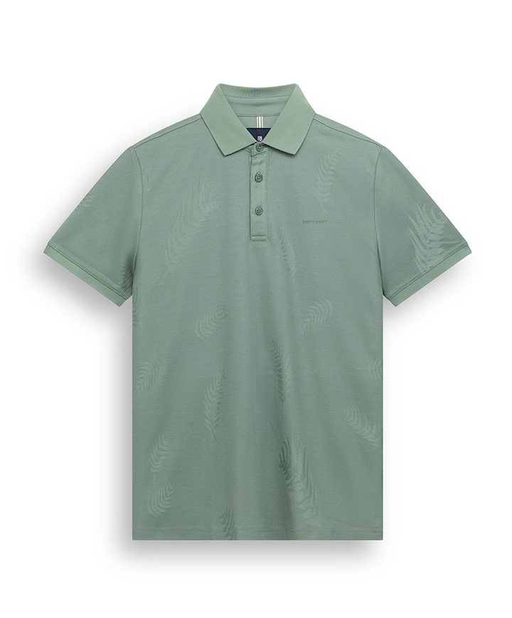 Heren polo groen
