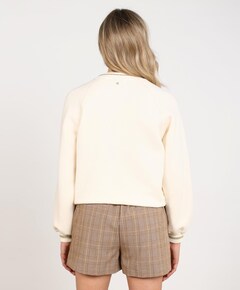 Dames sweater ecru