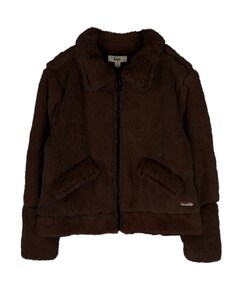 Meisjes jas bruin