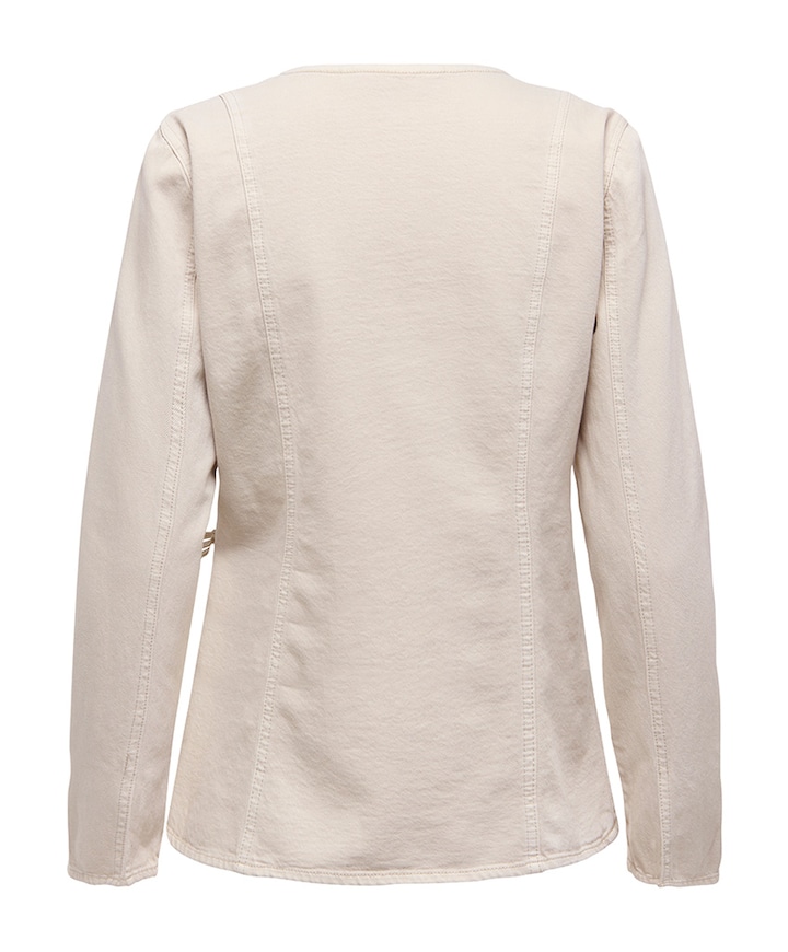 Dames blouse beige
