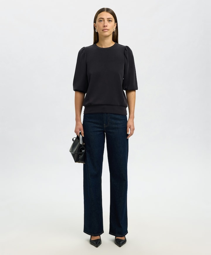 Dames sweater zwart