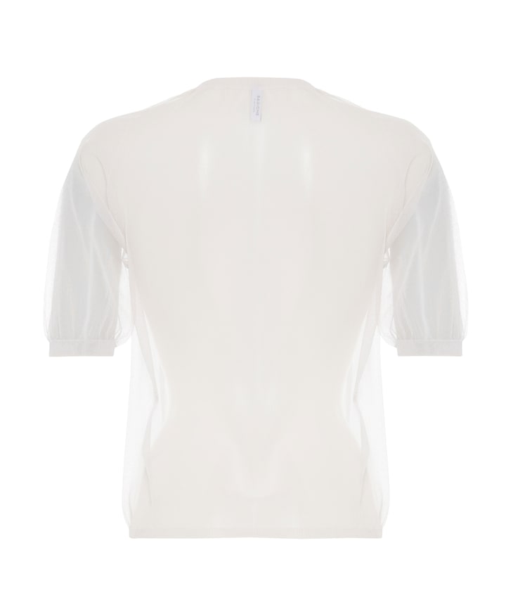 Dames top ecru