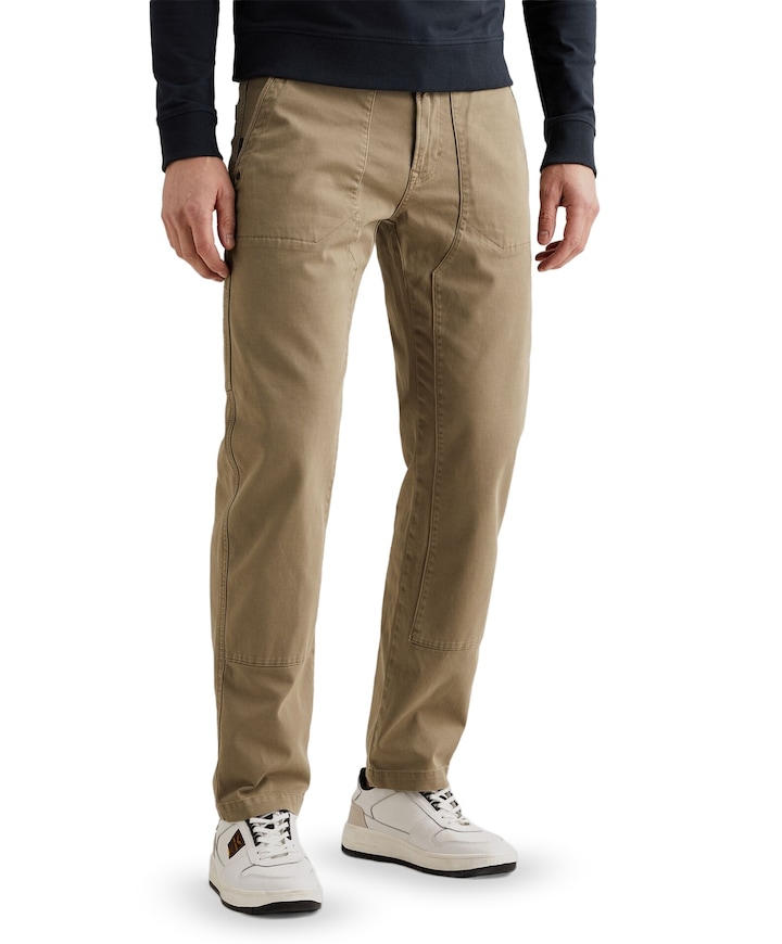 FALCON WORKER PANTS FANCY STRUCTUR heren jeans beige