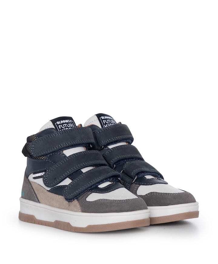Benjamin Baas jongens sneakers grijs