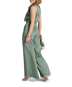 dames jumpsuit groen