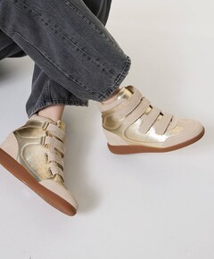 Mustang dames sneakers goud