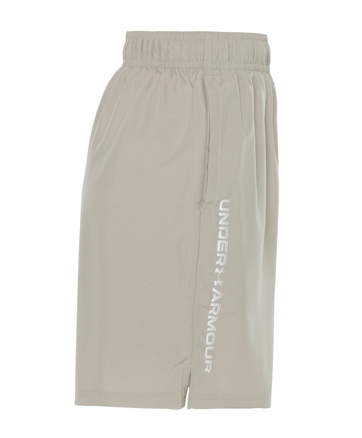 Ua Woven Wdmk Shorts-grn heren short beige