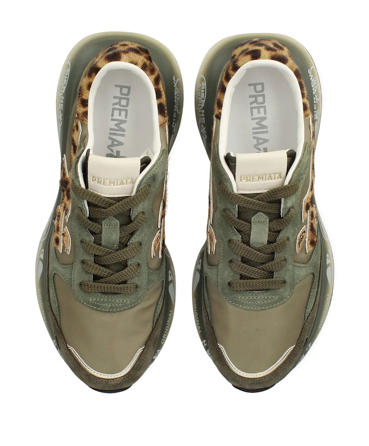 Lauryn dames sneakers groen