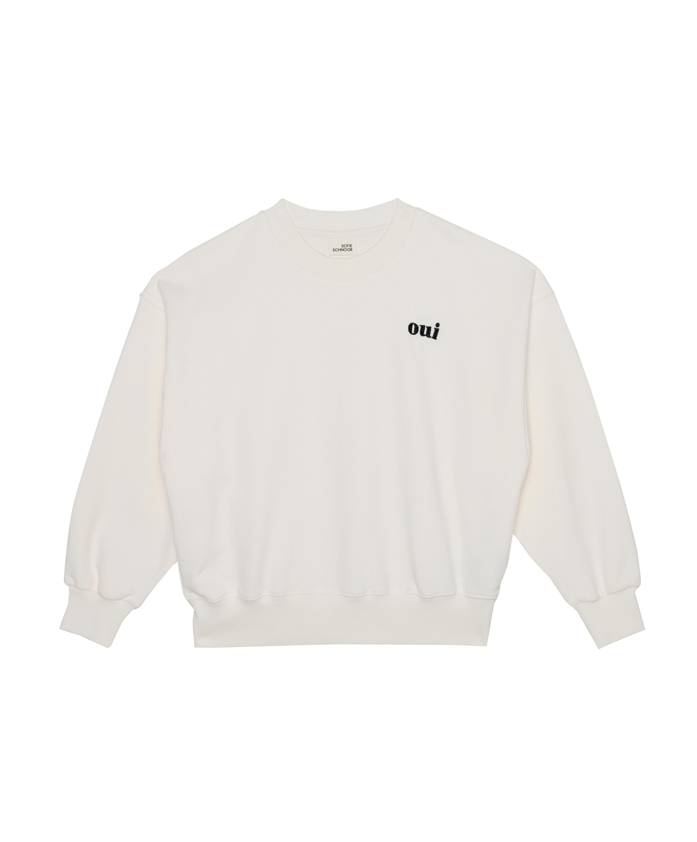 Meisjes sweater ecru