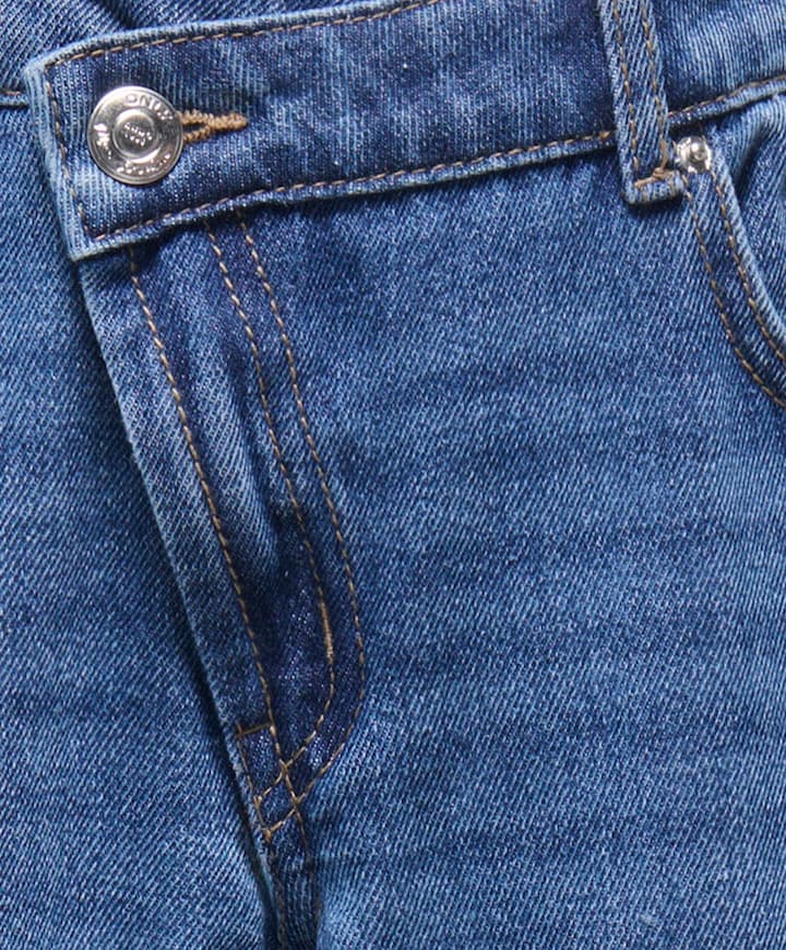 KOGHOPE MW WIDE UNEVEN CLOS DNM PIM meisjes jeans blauw