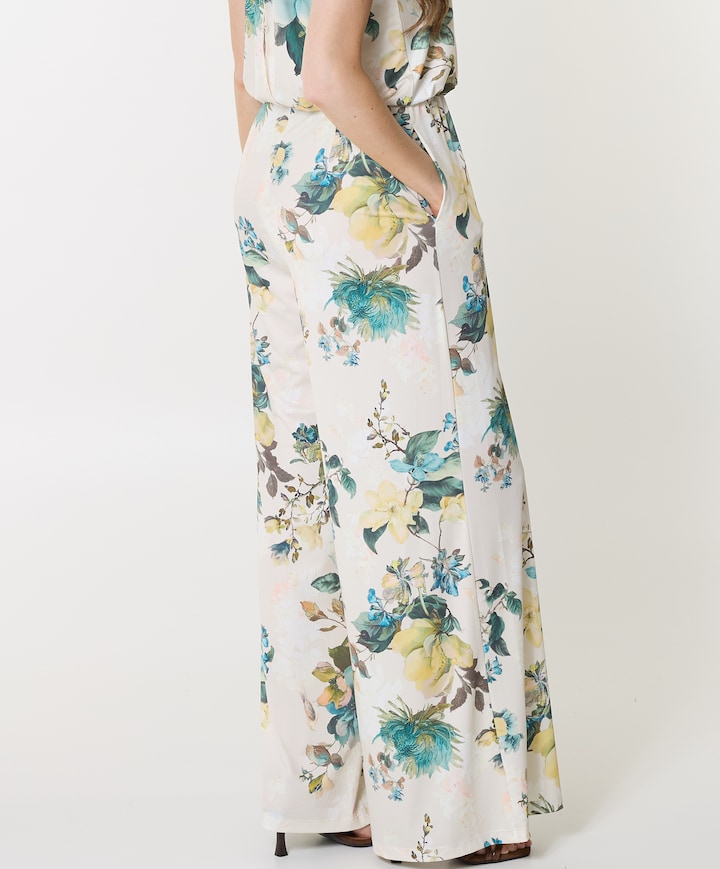 dames jumpsuit ecru