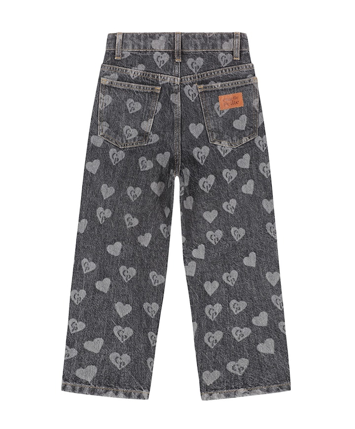 Isae Jeans meisjes jeans grijs