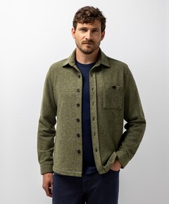Heren overshirt groen