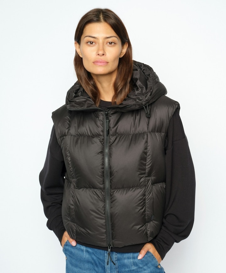 Dames bodywarmer zwart