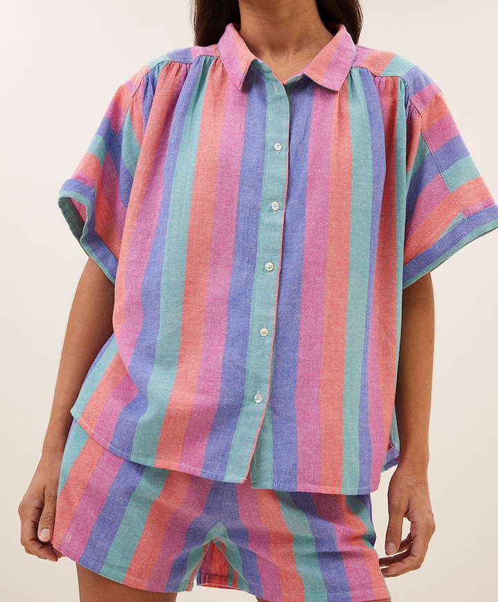 Dames blouse multicolor