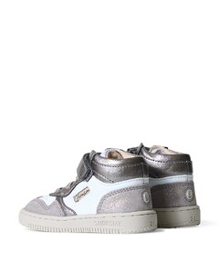 Klittenbandschoenen zilver