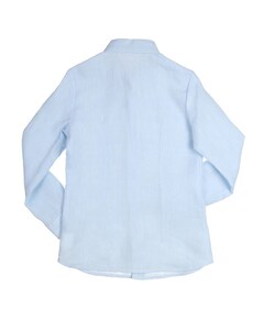 Overhemd lange mouw blauw