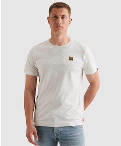 Heren T-shirt ecru