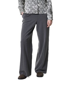 Flair + piping broek grijs