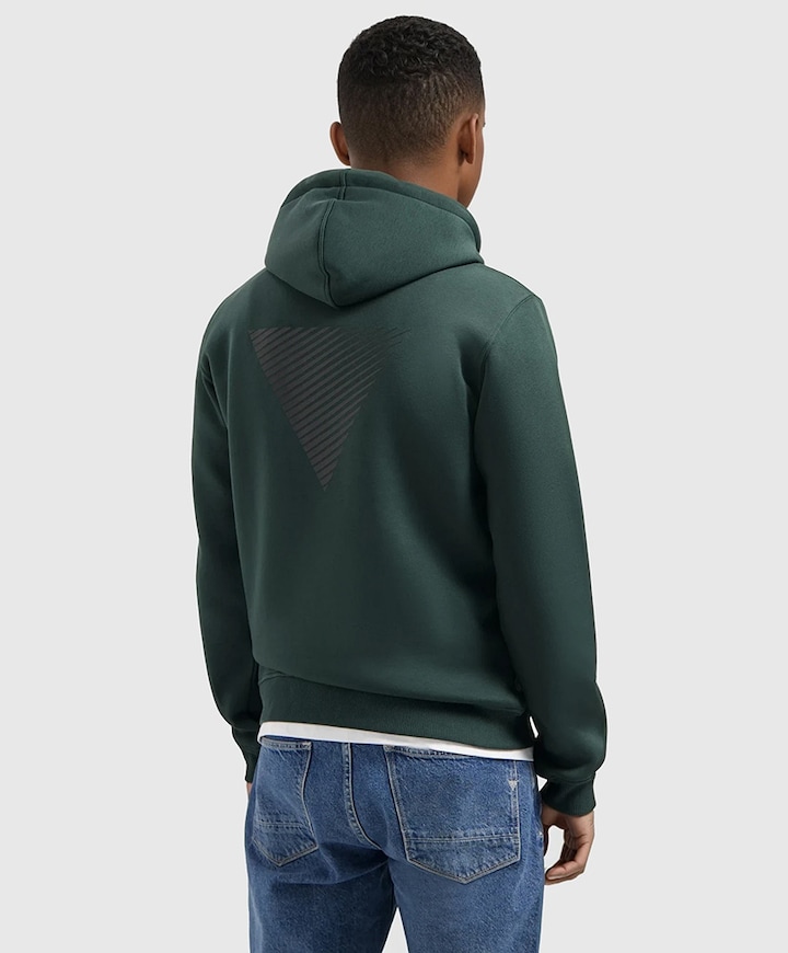 Heren hoodie groen