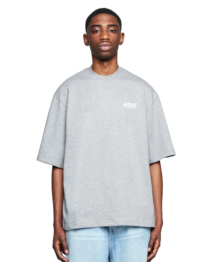Heren T-shirt grijs