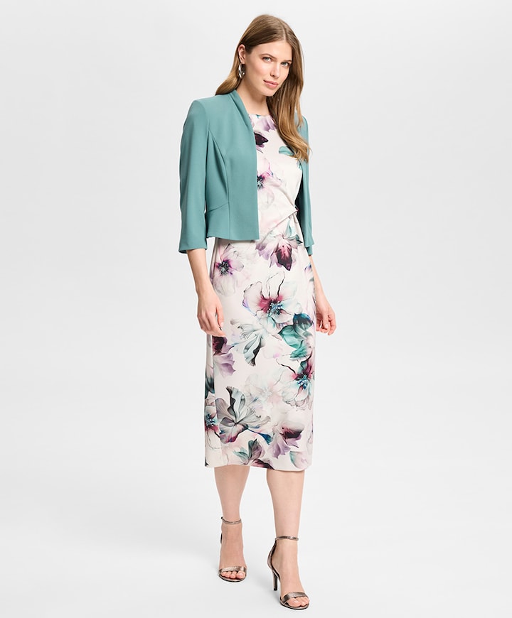 Dames blazer groen