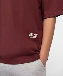 Jongens T-shirt bordeaux