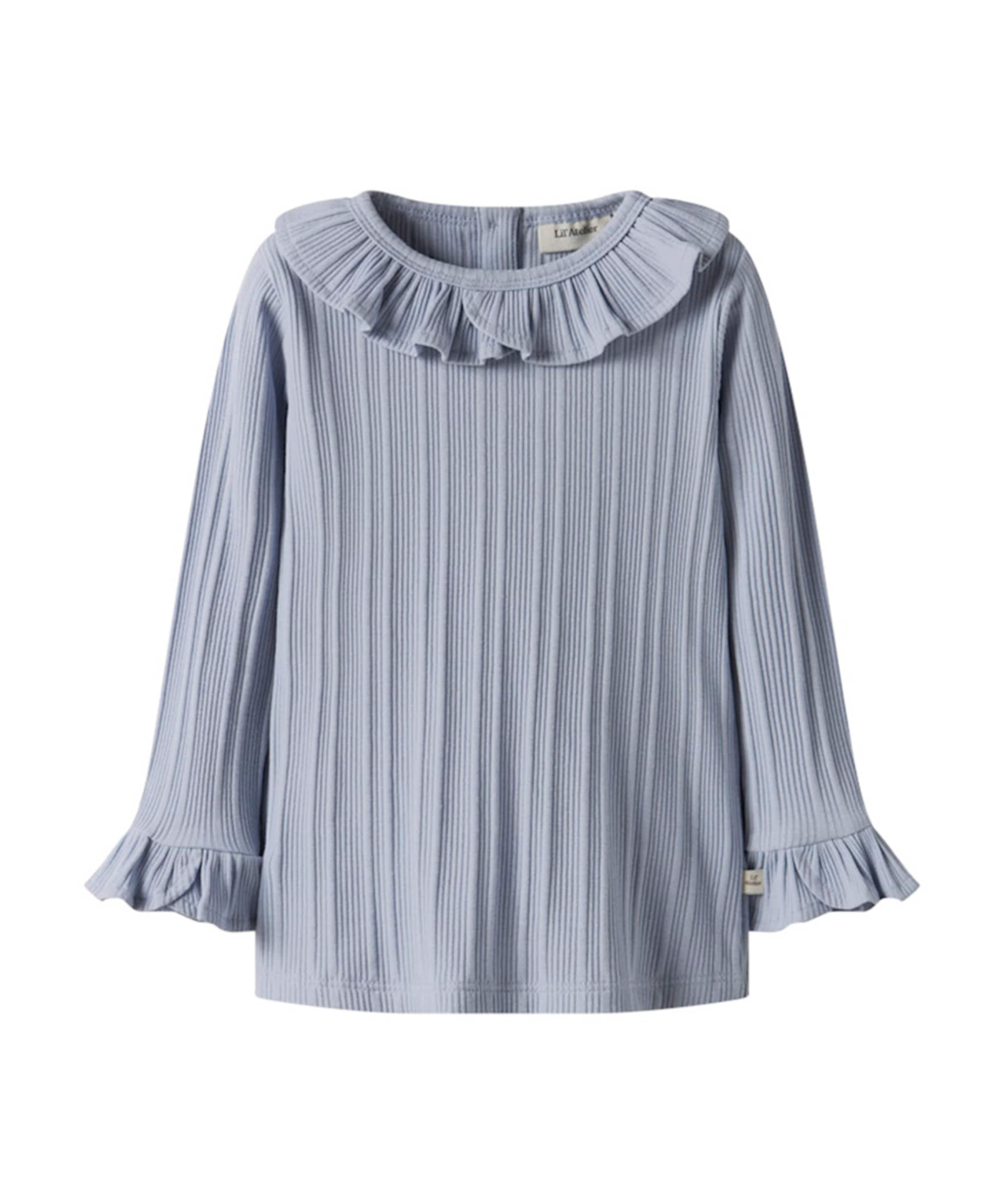 Meisjes longsleeve blauw