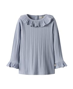 Meisjes longsleeve blauw